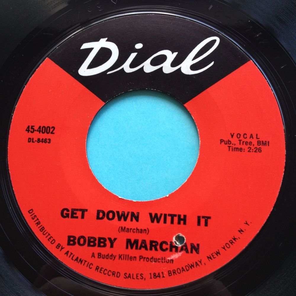 Bobby Marchan - Get down with it - Dial - Ex