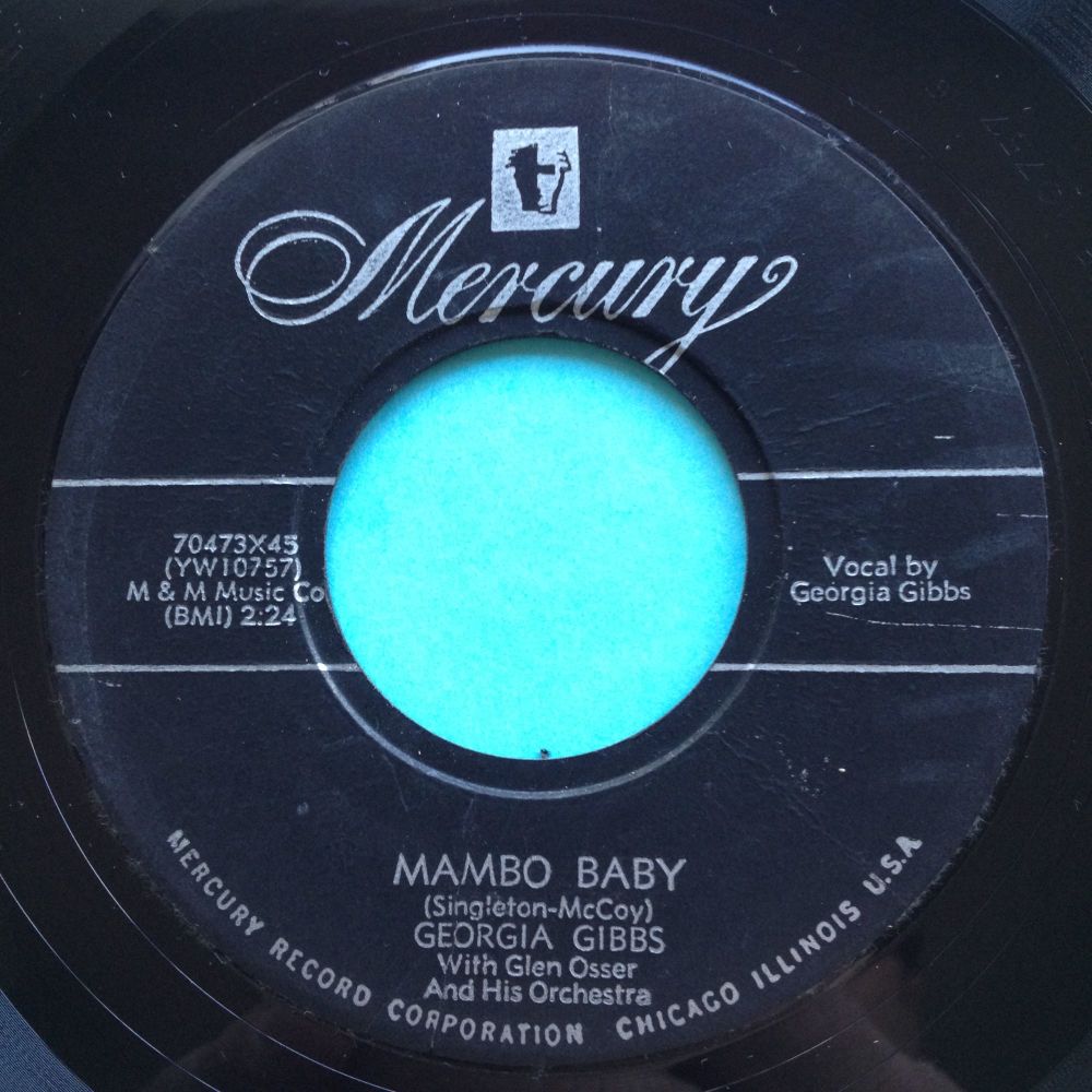 Georgia Gibbs - Mambo baby - Mercury - Ex-