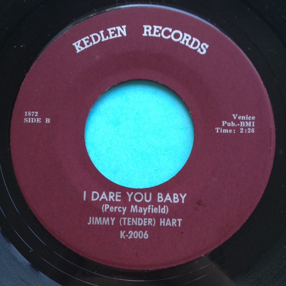Jimmy (Tender) Hart - I dare you baby - Kedlen - Ex-