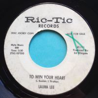 Laura Lee - To win your heart - Ric-Tic promo - VG+