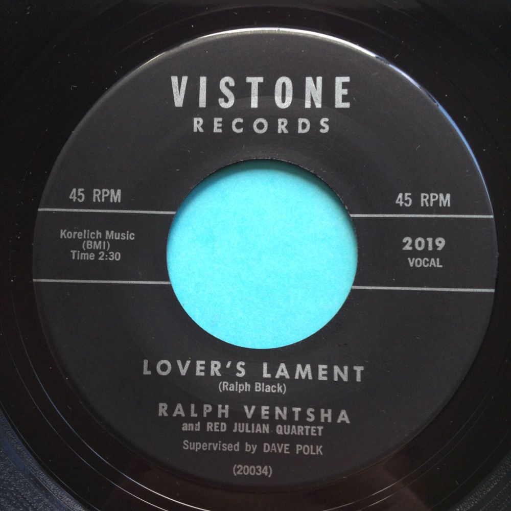 Ralph Ventsha - Lovers Lament - Vistone - Ex
