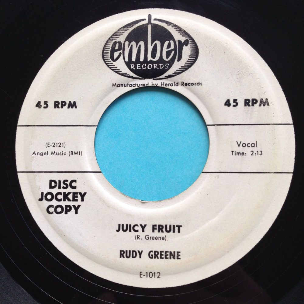 Rudy Greene - Juicy Fruit - Ember promo - VG+
