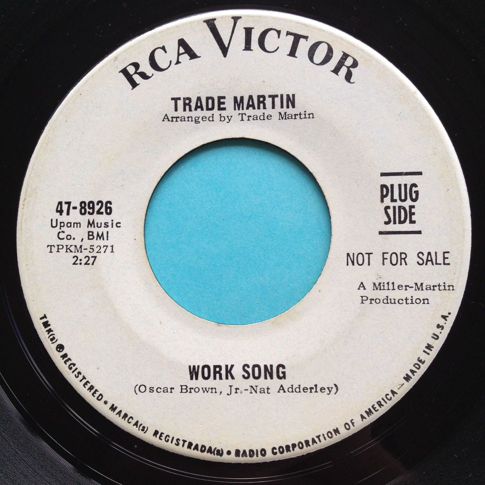 Trade Martin - Work song - RCA promo - VG+