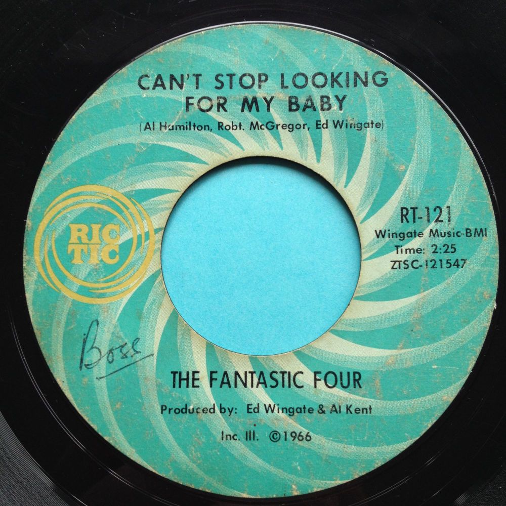 Fantastic Four - Can't stop looking for my baby - Ric Tic - strong VG, play