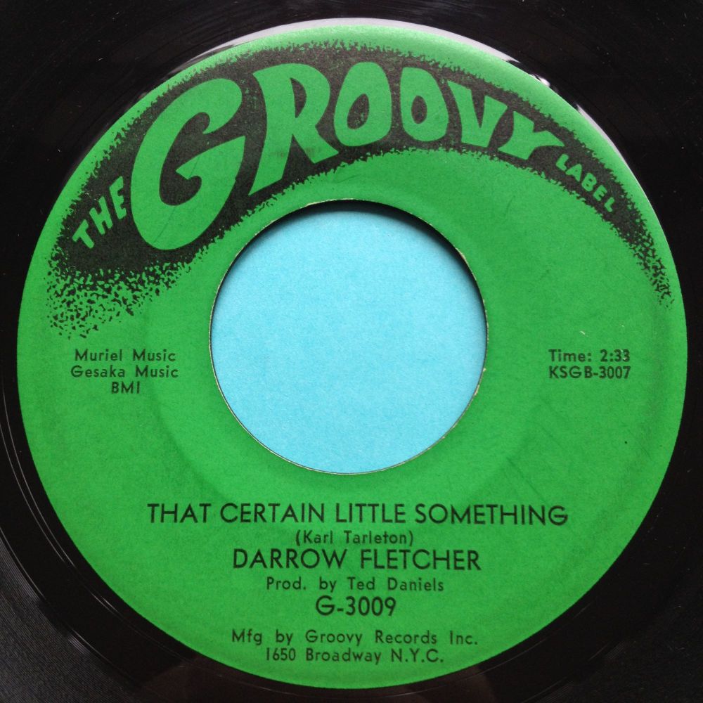 Darrow Fletcher - That certain little something - Groovy - VG+