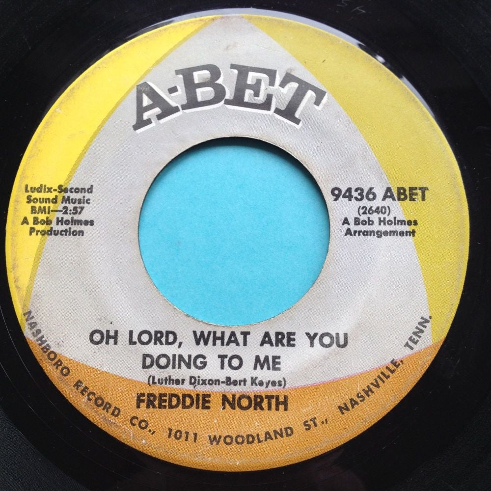 Freddie North - Oh lord, what are you doing to me - Abet - VG+