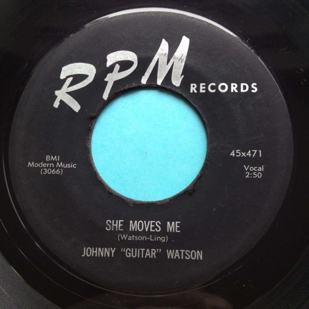 Johnny Guitar Watson - She moves me - RPM - Ex-