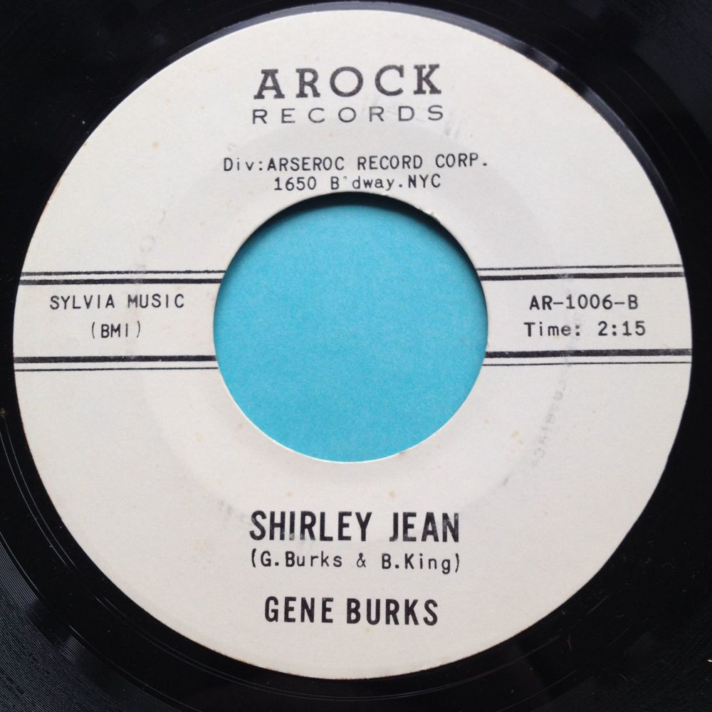 Gene Burks - Shirley Jean - Arock promo - Ex