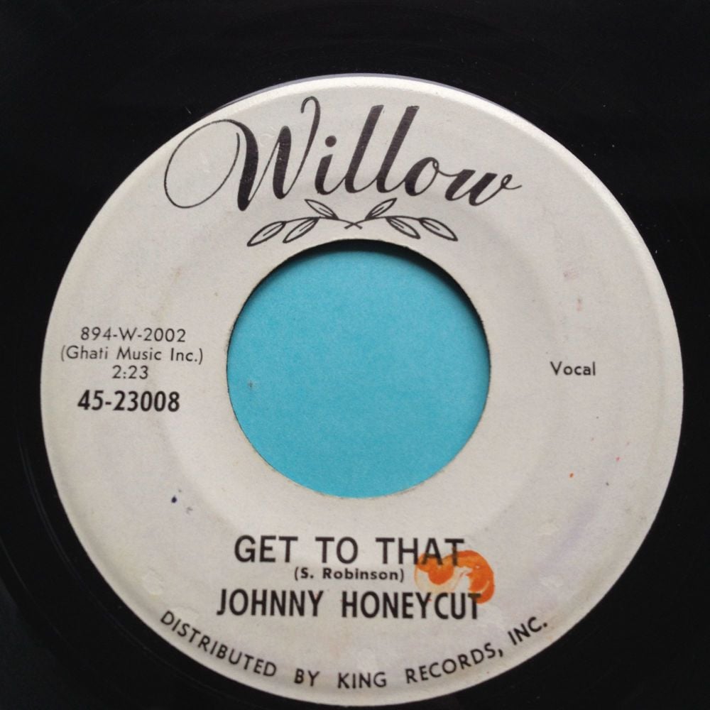 Johnny Honeycut - Get to that - Willow promo - Ex-