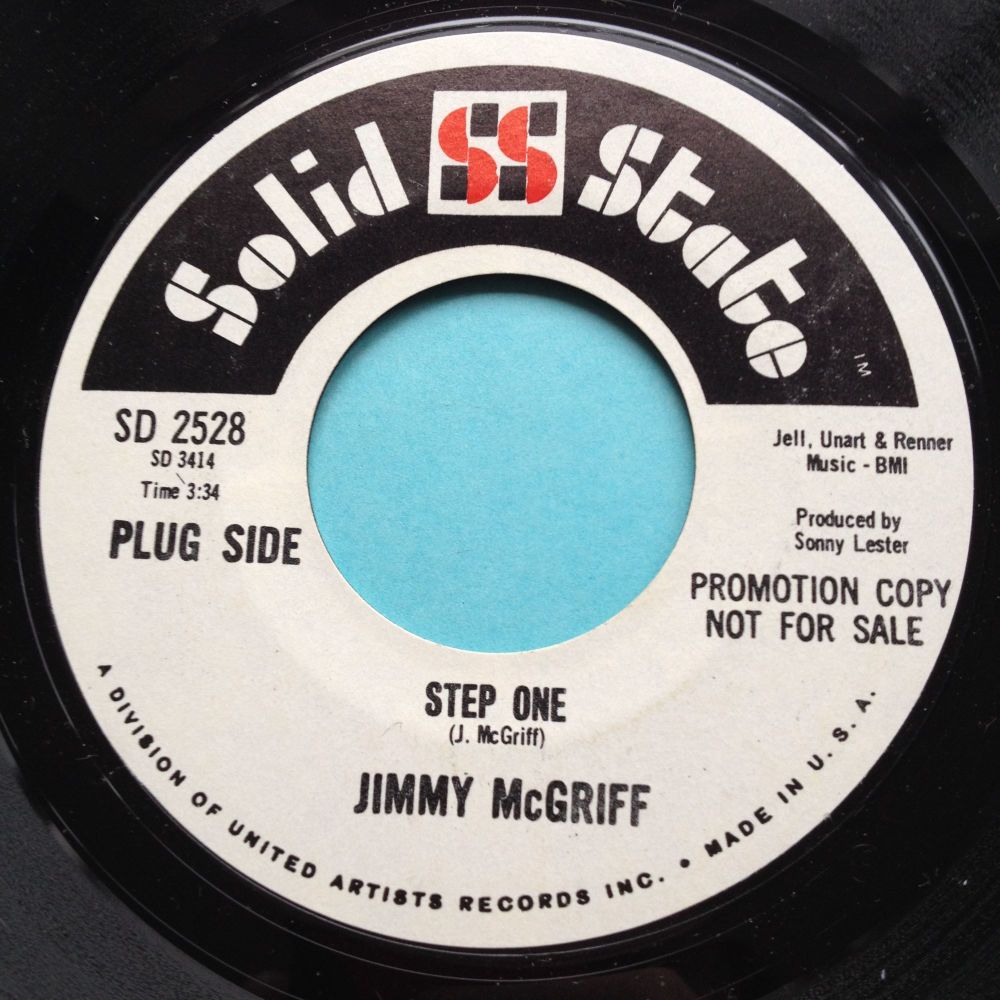 Jimmy McGriff - Step One - Solid State promo - Ex