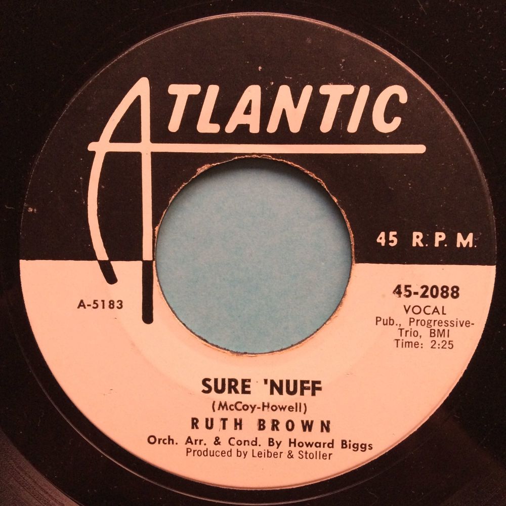 Ruth Brown - Sure 'Nuff - Atlantic promo - Ex