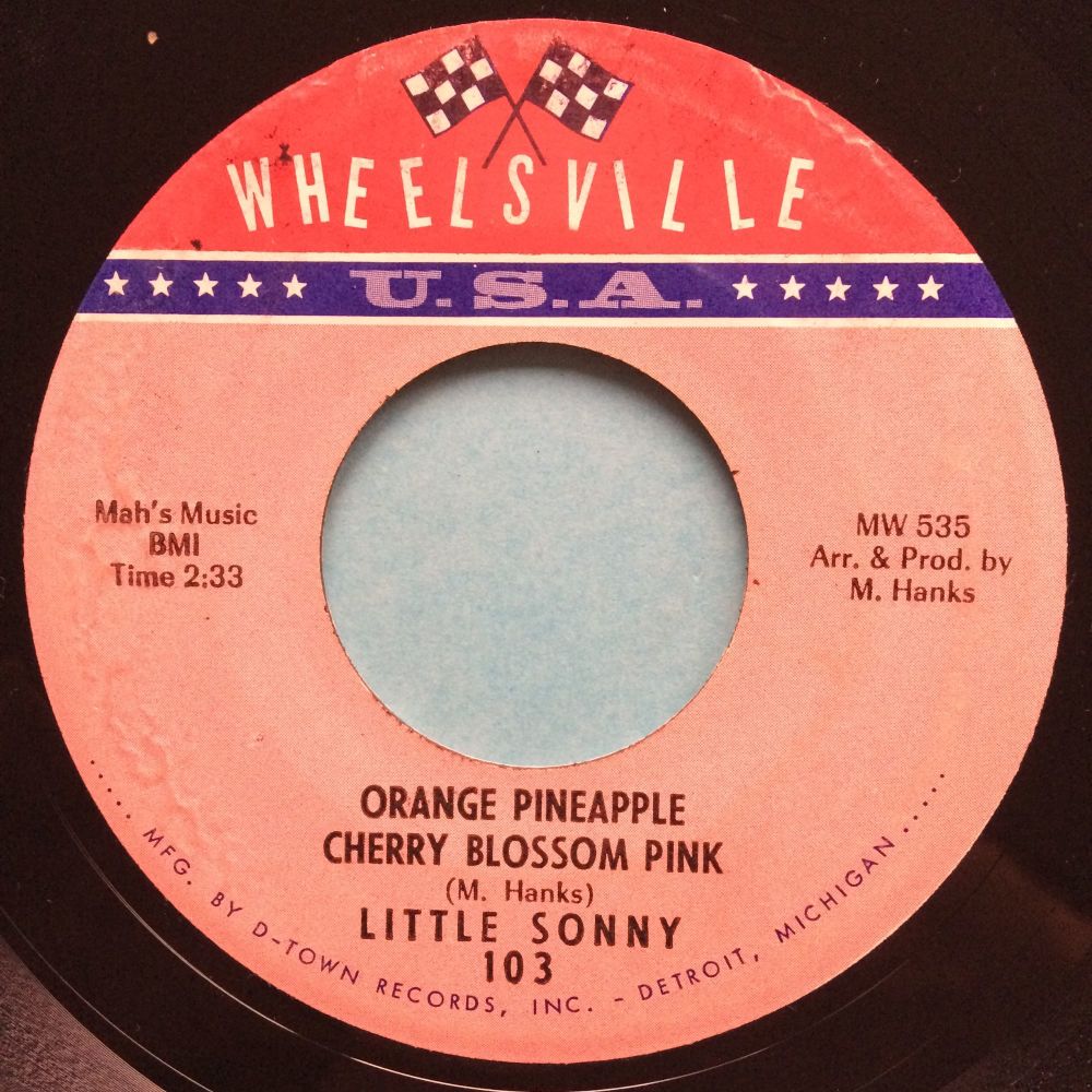 Little Sonny - Orange Pineapple Cherry Blossom Pink - Wheelville - Ex
