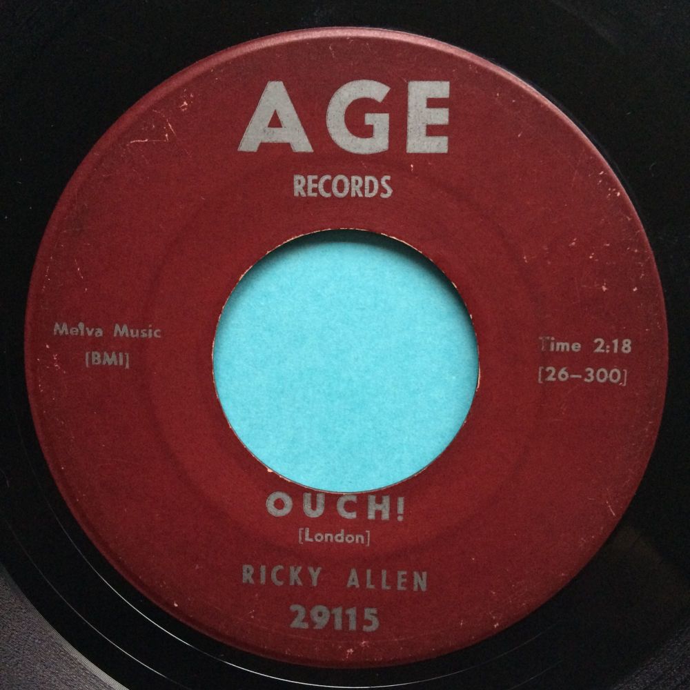 Ricky Allen - Ouch - Age - VG+