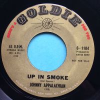 Johnny Appalachian - Up in smoke b/w Mountain of a man - Goldie - VG+