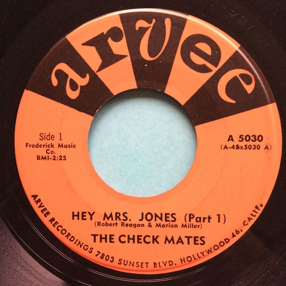 Check Mates - Hey Mrs. Jones - Arvee - Ex