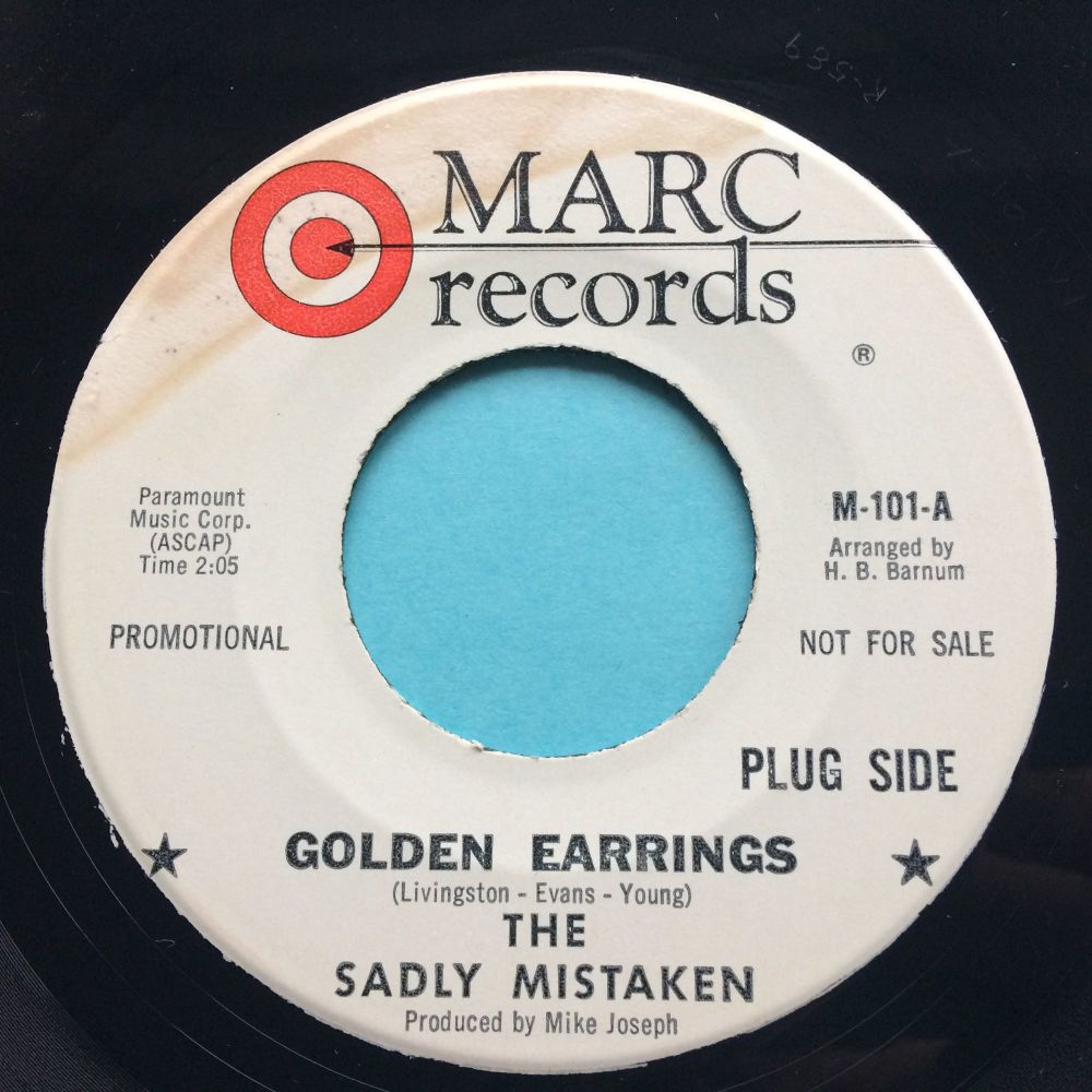 Sadly Mistaken - Golden Earrings - Marc promo - Ex- (label stain)
