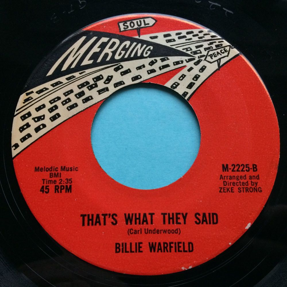 Billie Warfield - That's what they said - Merging - Ex-