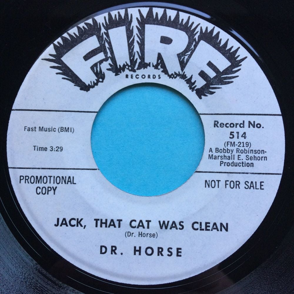 Dr. Horse - Jack, that cat was clean - Fire promo - Ex