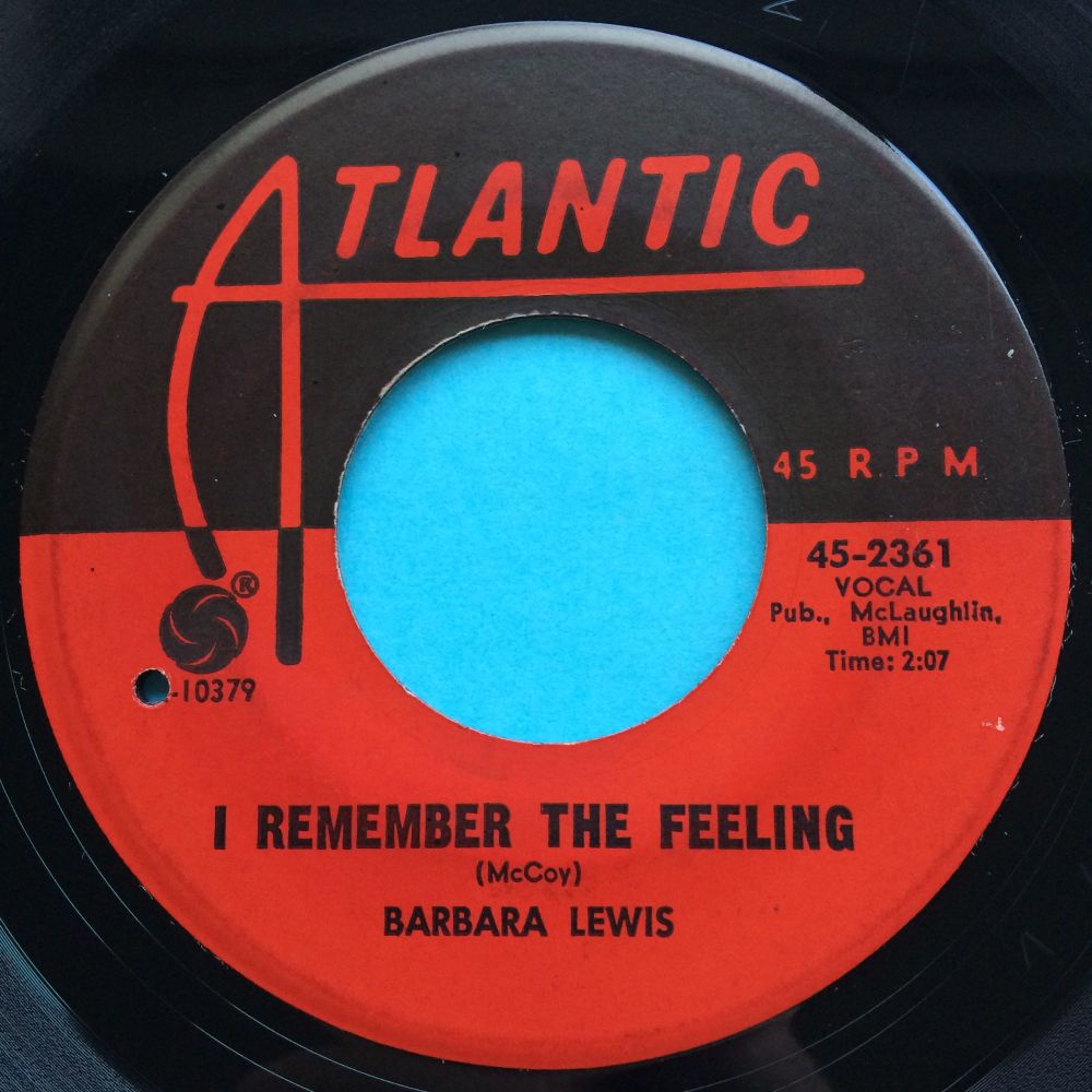 Barbara Lewis - I remember the feeling - Atlantic - VG+