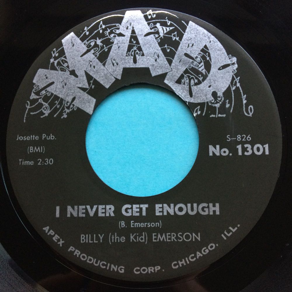 Billy 'The Kid' Emerson - I never get enough - Mad - Ex