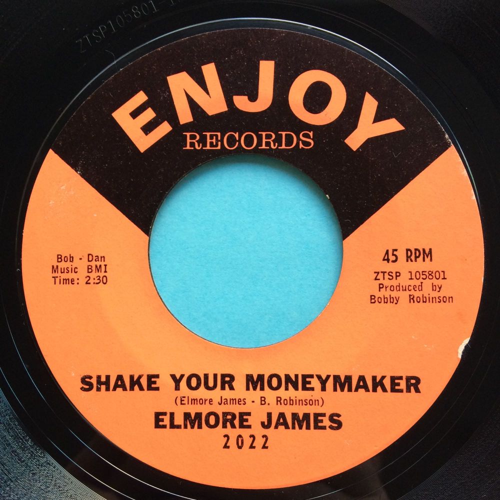 Elmore James - Shake your moneymaker b/w Look on yonder wall - Enjoy - Ex