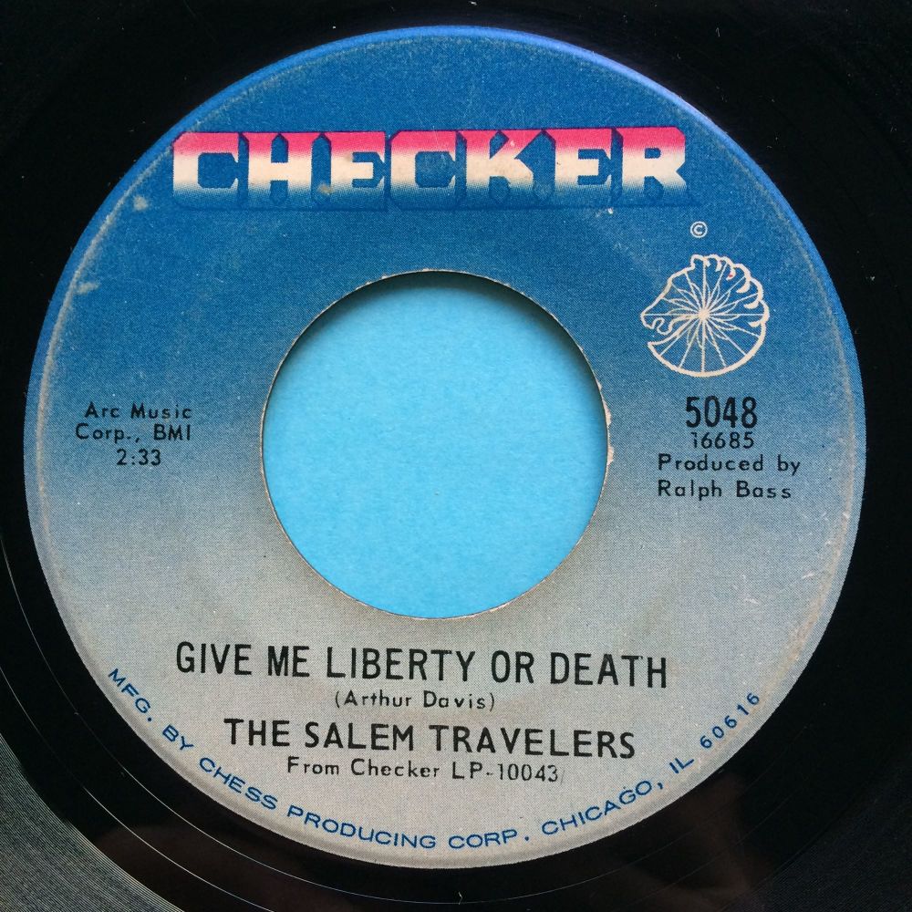 Salem Travelers - Give me liberty or death - Checker - VG+