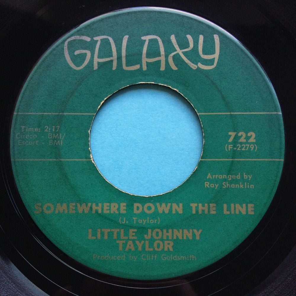 Little Johnny Taylor - Somewhere down the line - Galaxy - Ex-