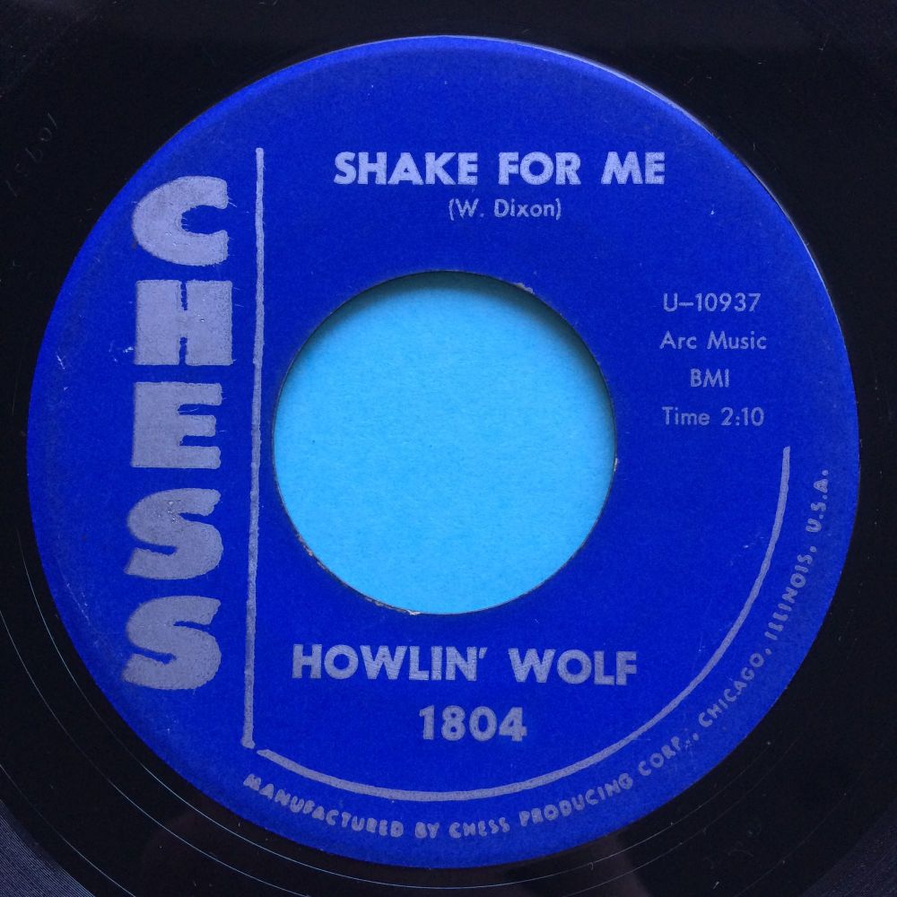 Howlin' Wolf - Shake for me - Chess - Ex-