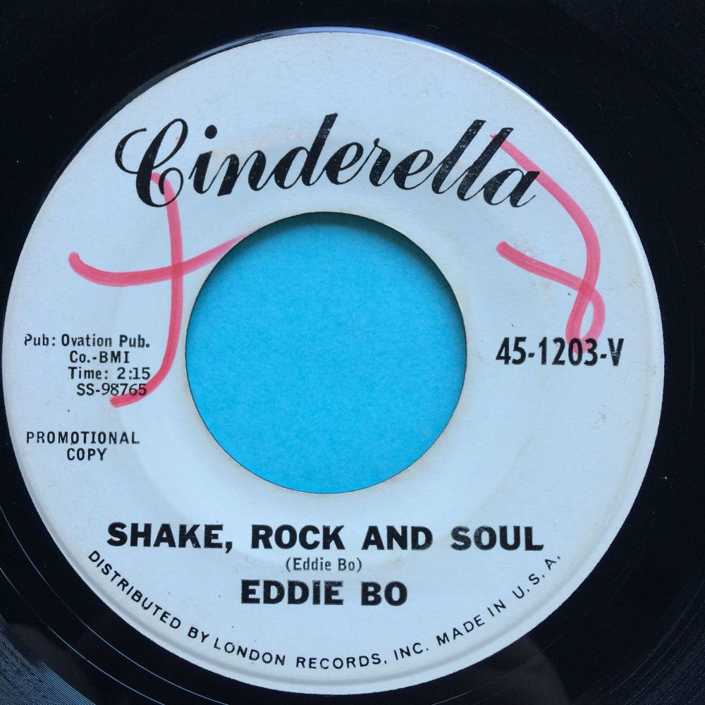 Eddie Bo - Shake, Rock and Soul - Cinderella promo - Ex (xol)