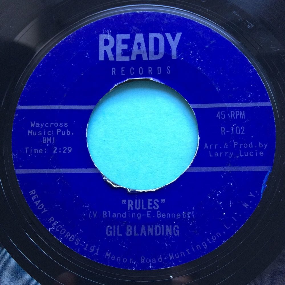 Gil Blanding - Rules - Ready - VG+