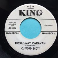 Clifford Scott - Broadway caravan - King promo - Ex-