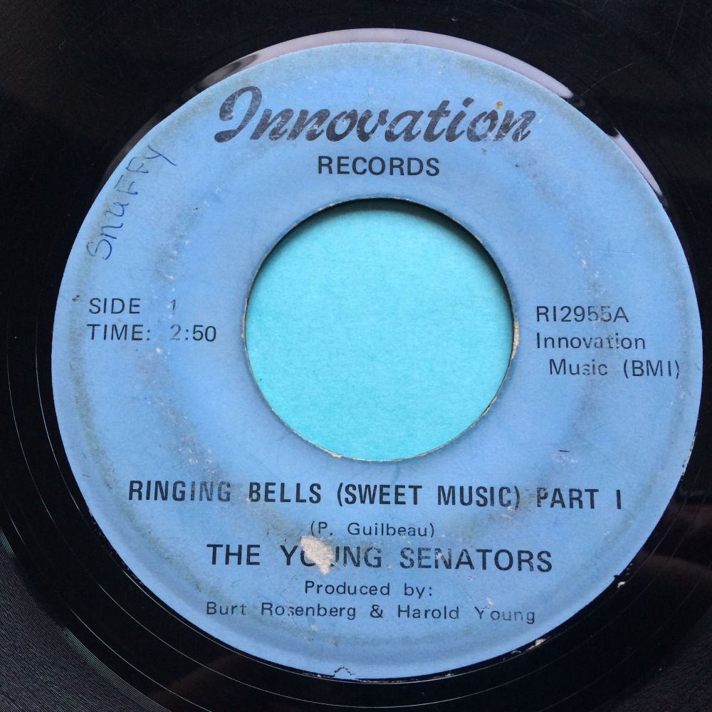 Young Senators - Ringing Bells (Sweet Music) Pt1 & Pt2 - Innovation - VG plays better than looks.