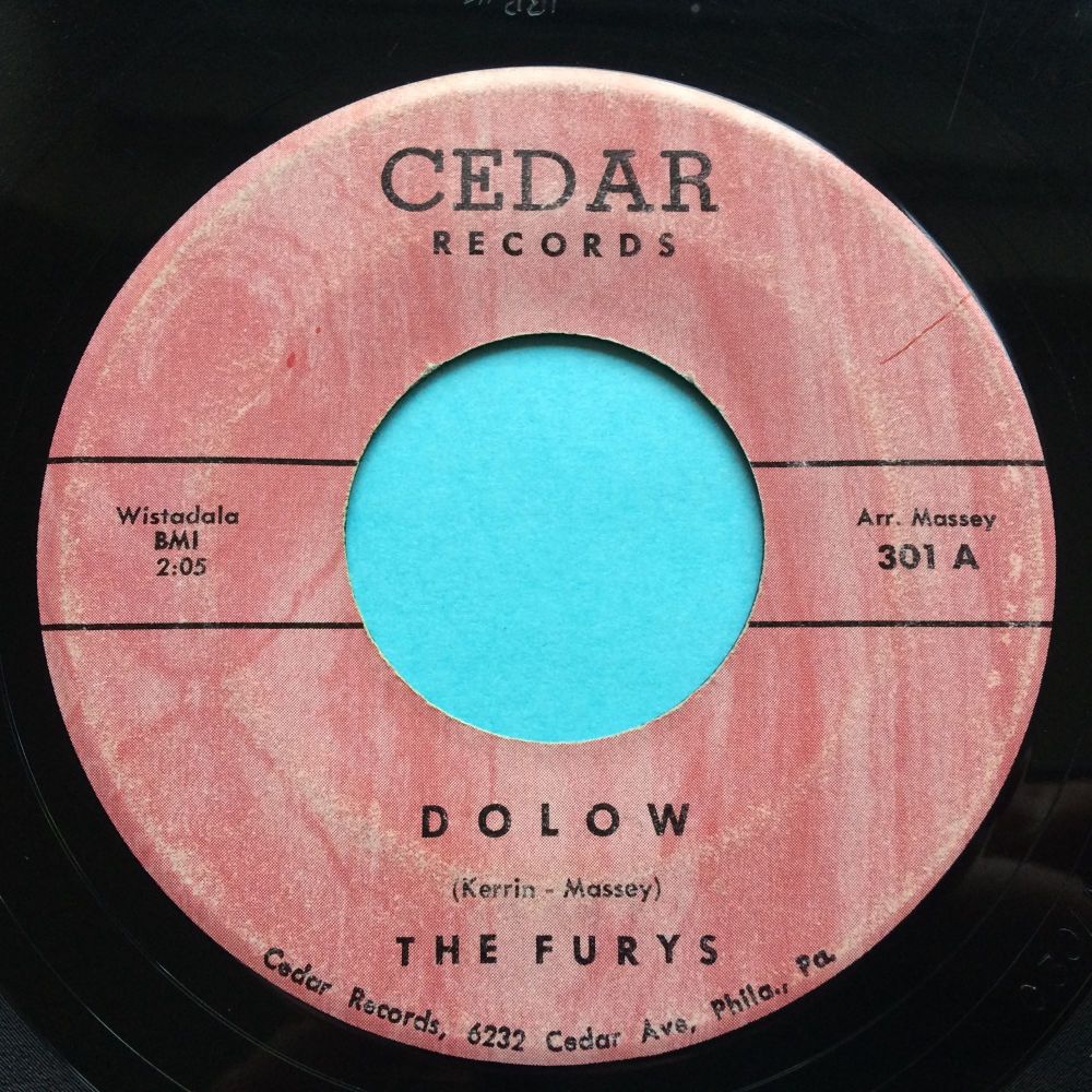 Furys - Dolow b/w The Storm - Cedar - Ex-