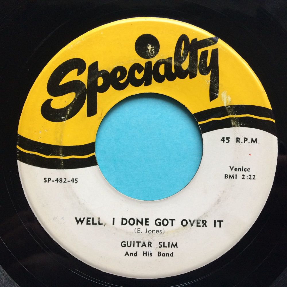 Guitar Slim - Well, I done got over it - Specialty - VG+