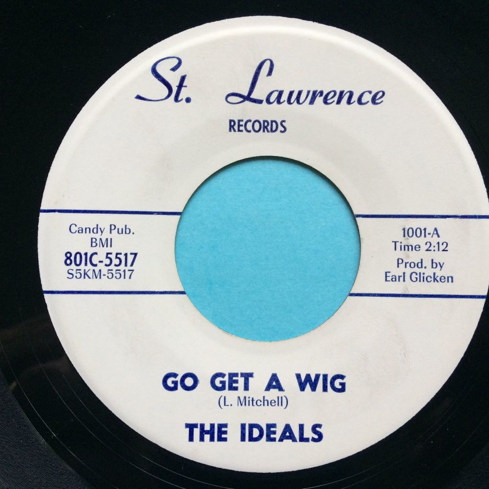 Ideals - Go get a wig - St.Lawrence - Ex (slight dish nap)
