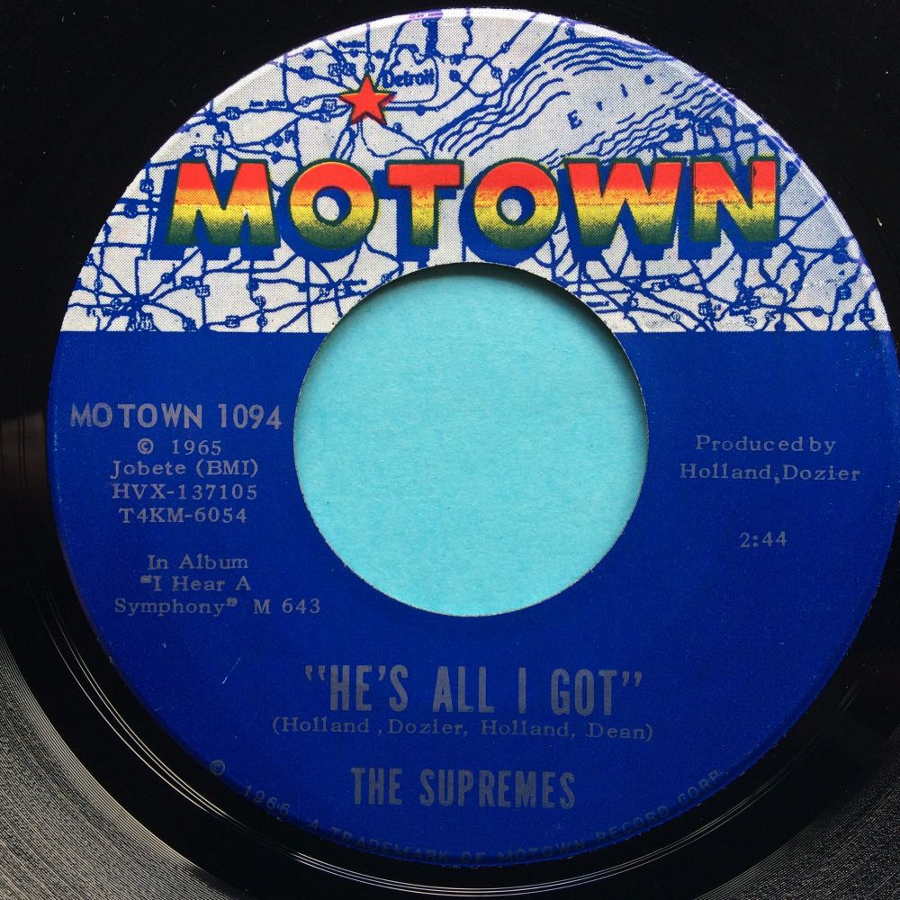 Supremes - He's all I got - Motown - Ex-