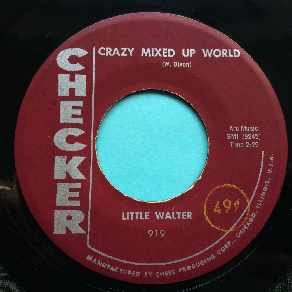 Little Walter - Crazy mixed up world - Checker - Ex-