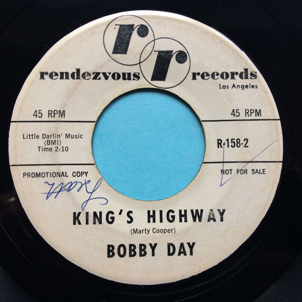 Bobby Day - King's Highway - Rendezvous promo - VG+