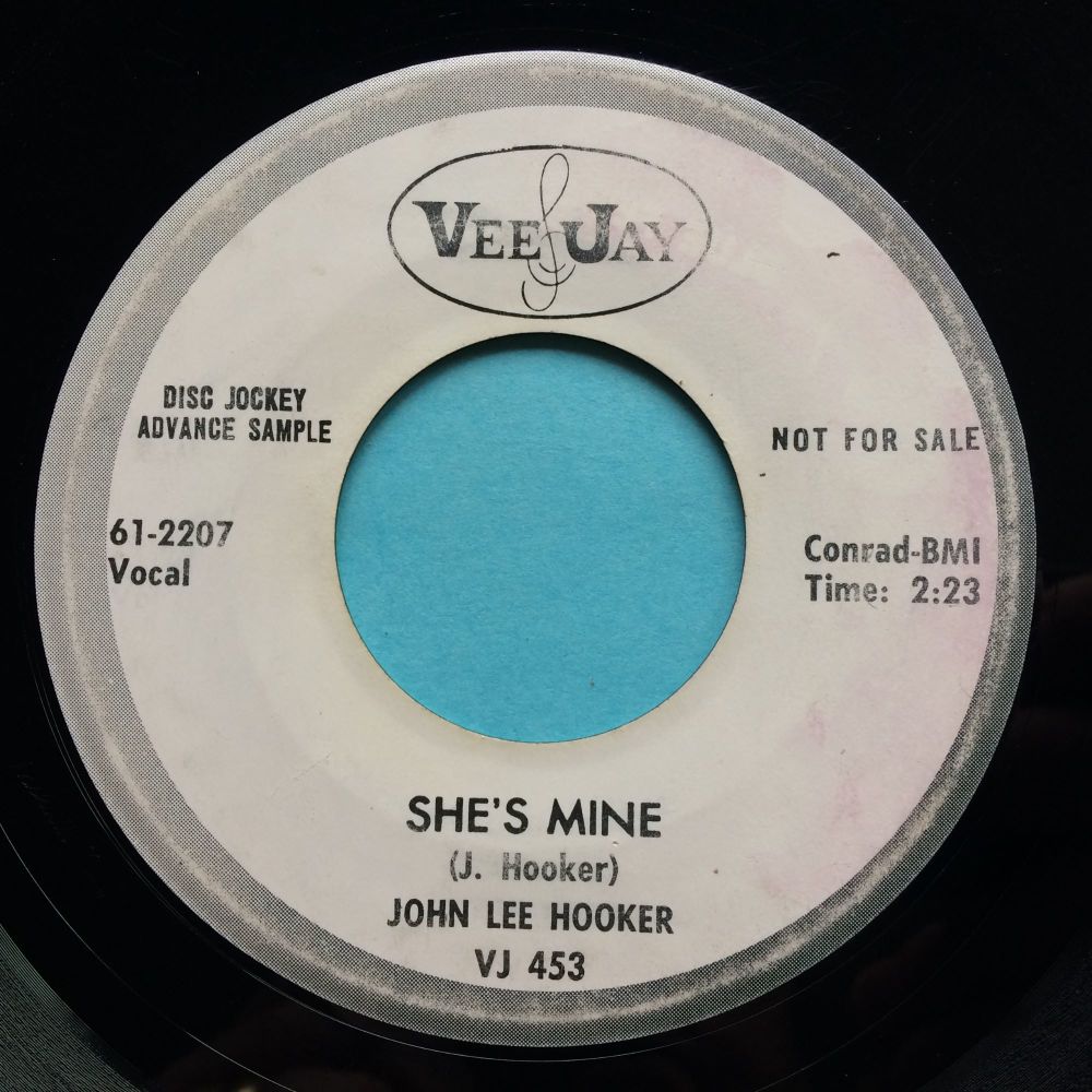 John Lee Hooker - She's mine - Vee-Jay promo - VG+