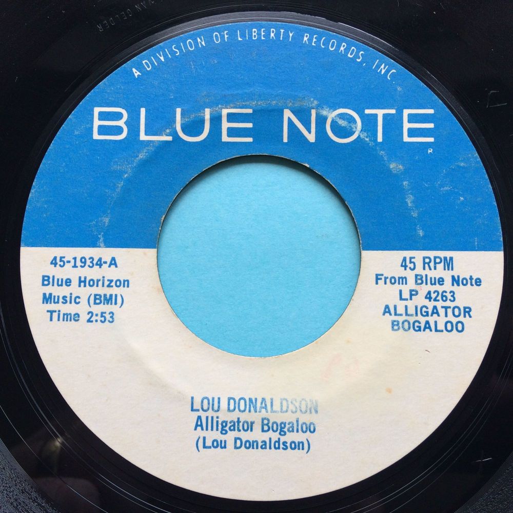 Lou Donaldson - Alligator Boogaloo - Blue Note - Ex