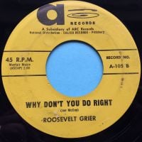 Roosevelt Grier - Why don't you do right - A (Arc) - VG+