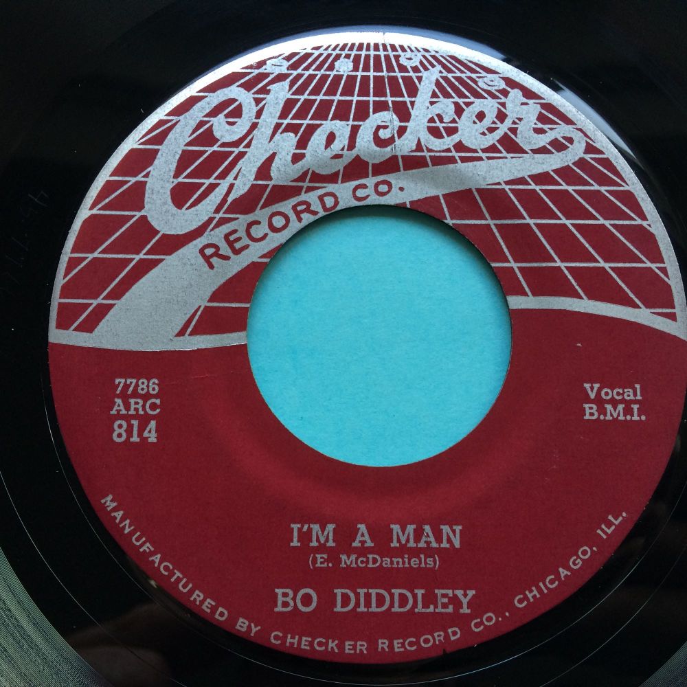 Bo Diddley - I'm a man b/w Bo Diddley - Checker (webtop) - M-