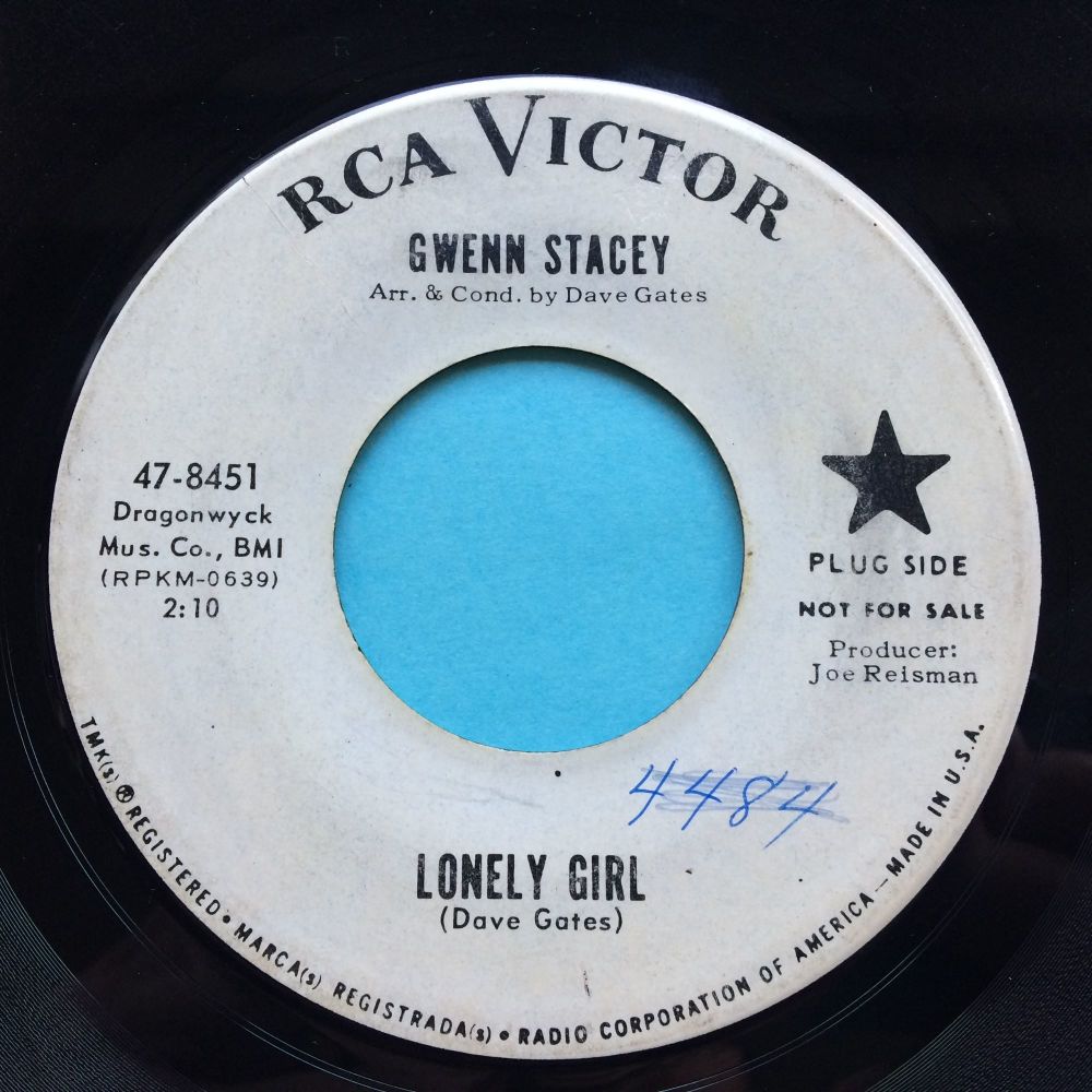 Gwenn Stacey - Lonely Girl - RCA promo - VG+ (swol)