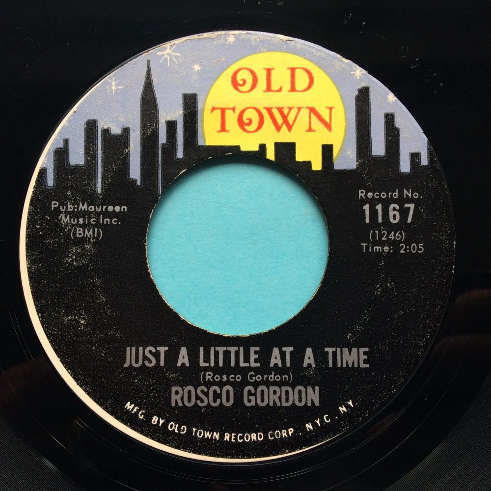Rosco Gordon - Just a little at a time - Old Town - Ex-