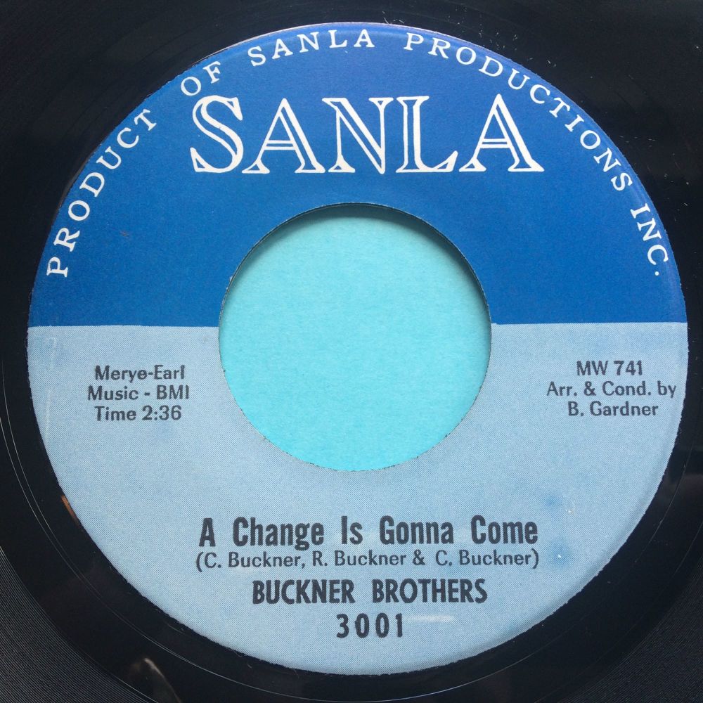 Buckner Brothers - A change is gonna come b/w Love you from the bottom of m