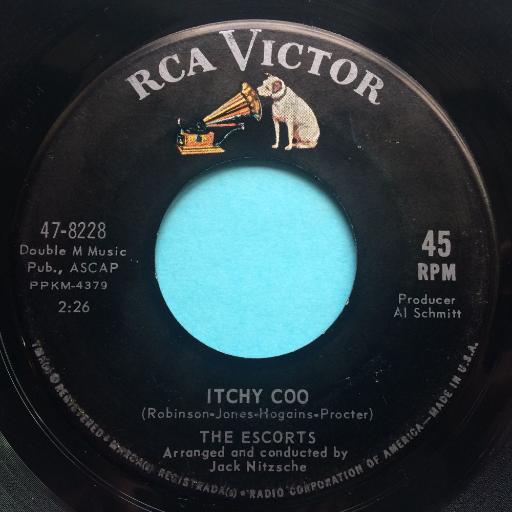 Escorts - Itchy Coo b/w You can't even be my friend - RCA - Ex