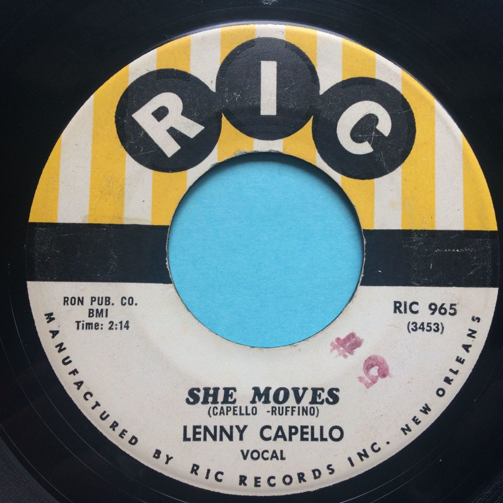 Lenny Capello - She moves - RIC - VG+