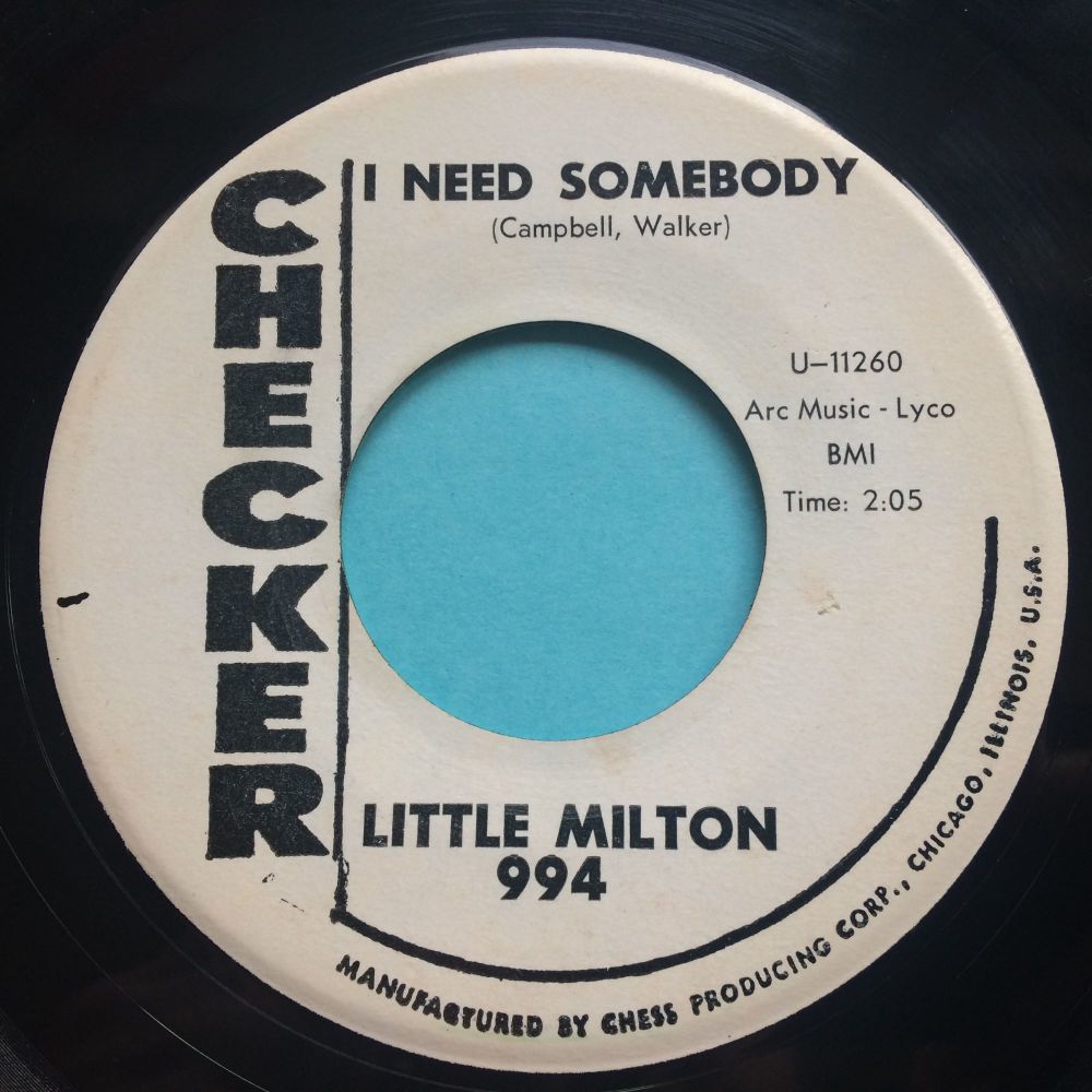 Little Milton - I need somebody - Chess (rare promo) - Ex