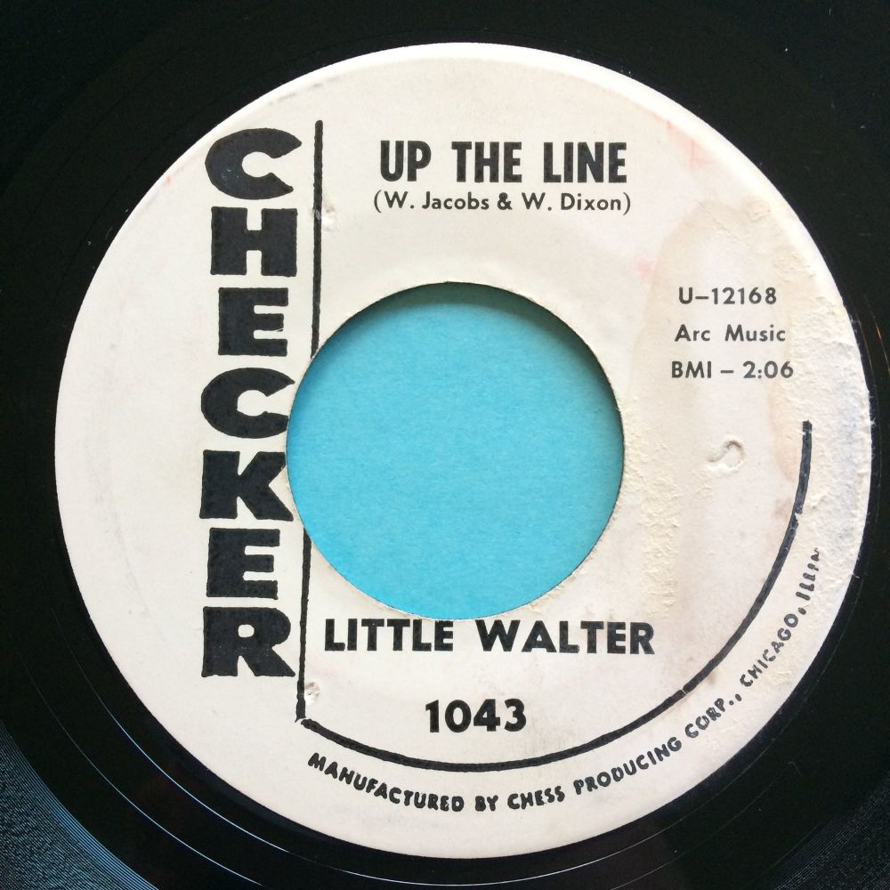 Little Walter - Up the line - Checker promo - Ex- (label stain)
