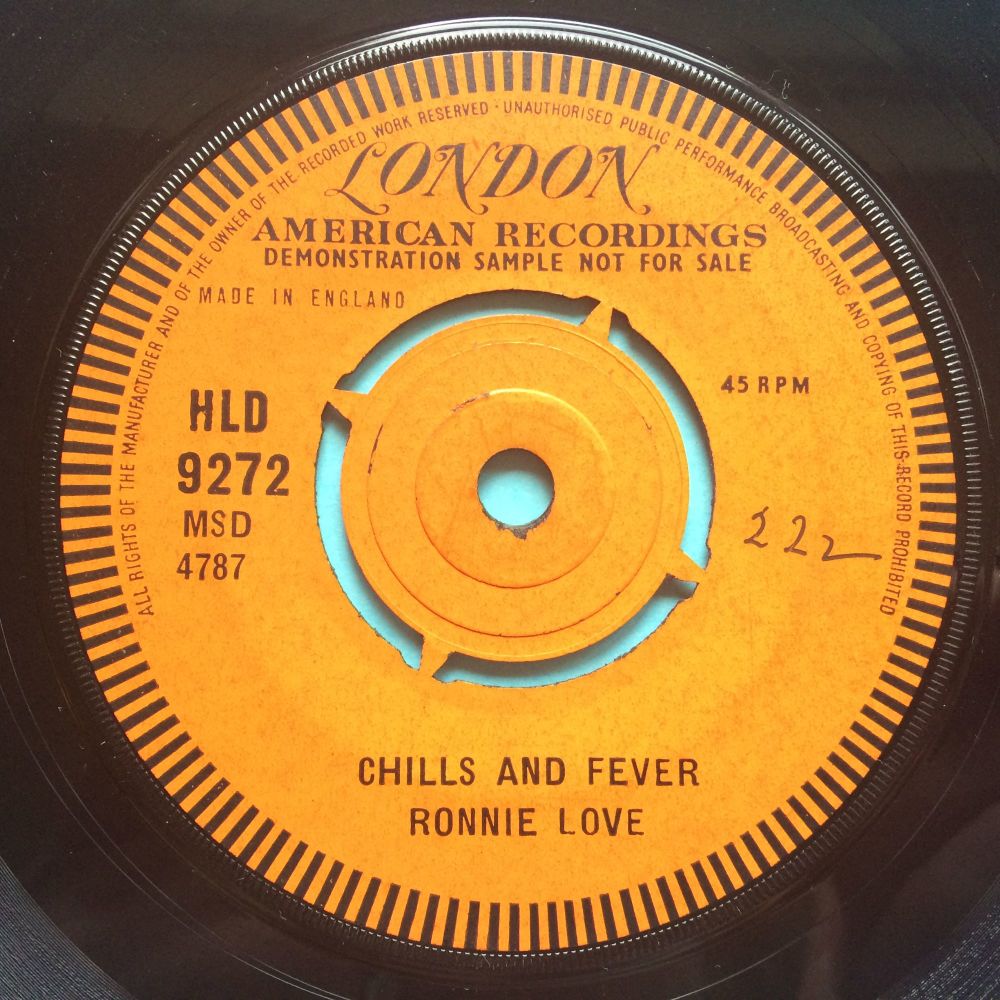 Ronnie Love - Chills and Fever - UK London demo - M- (swol)